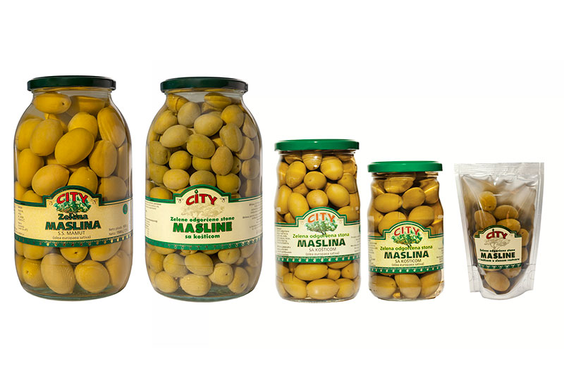 Green olive whole