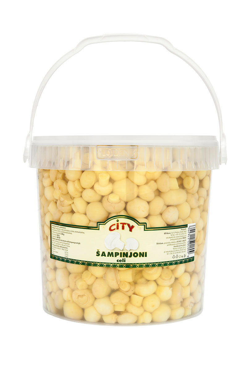 Champignons marinated whole 4,5kg