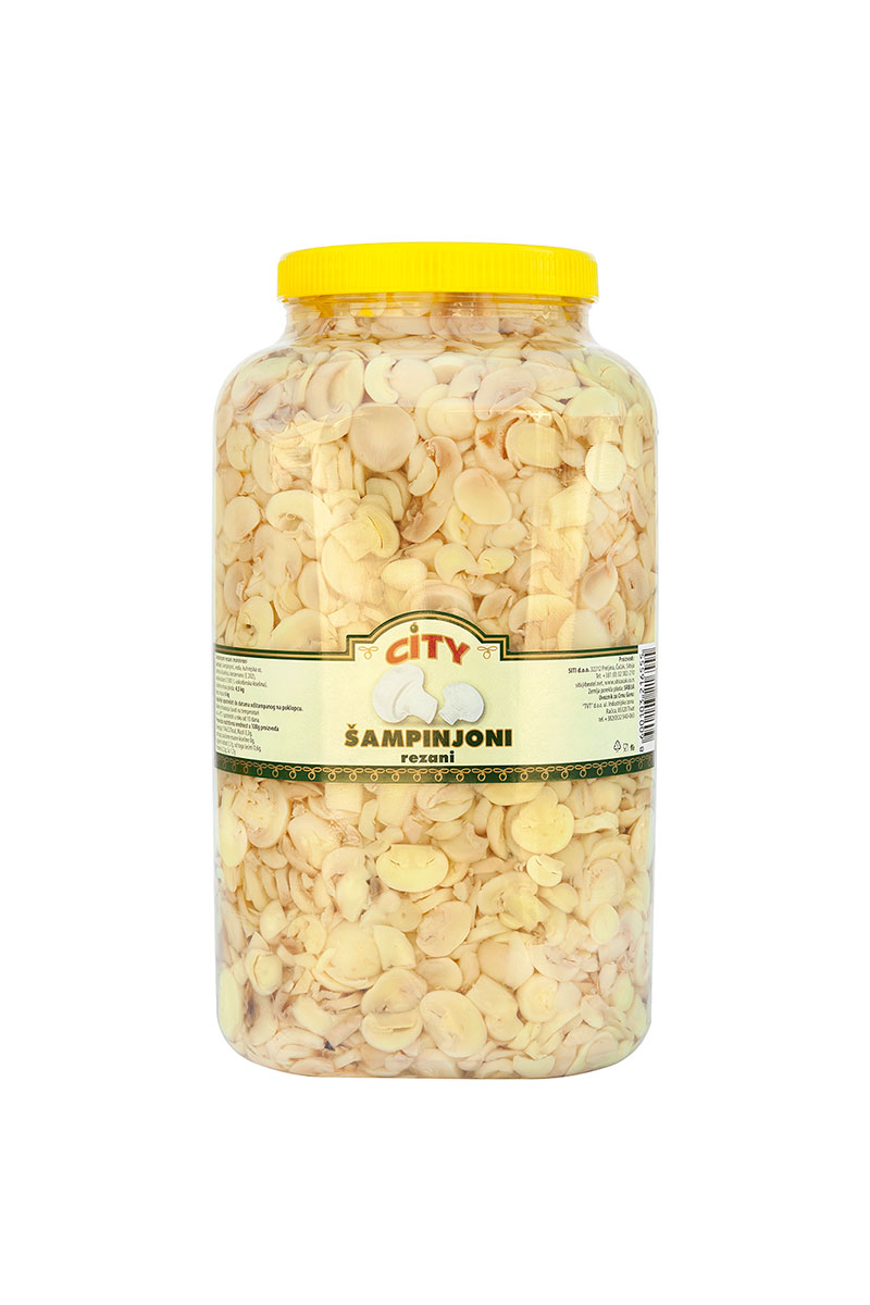 Champignons marinated sliced 2,7kg