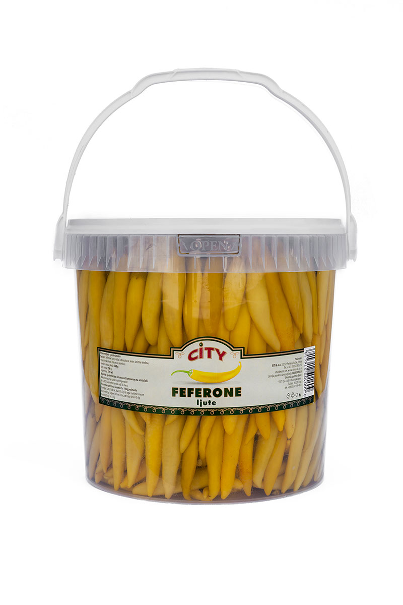 Feferone - marinirana papričica ljuta - 10kg