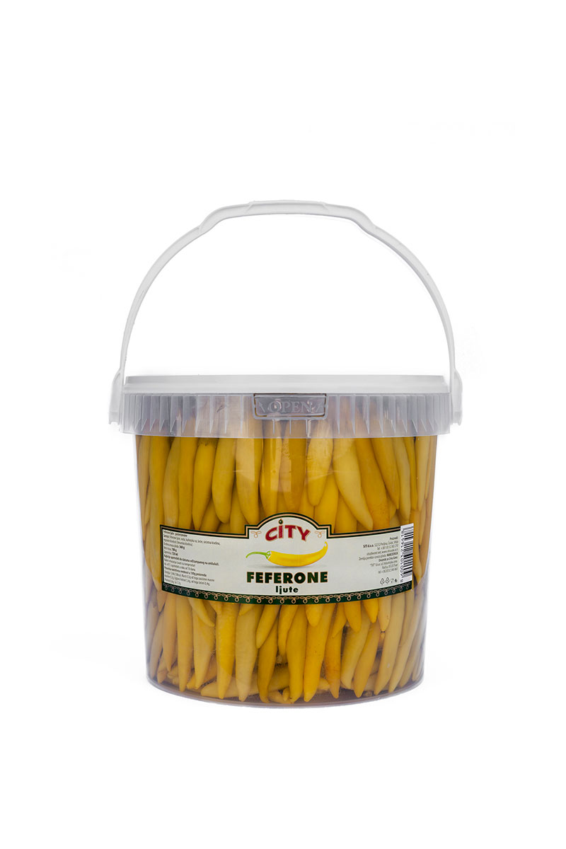 Feferone - marinirana papričica ljuta - 3kg